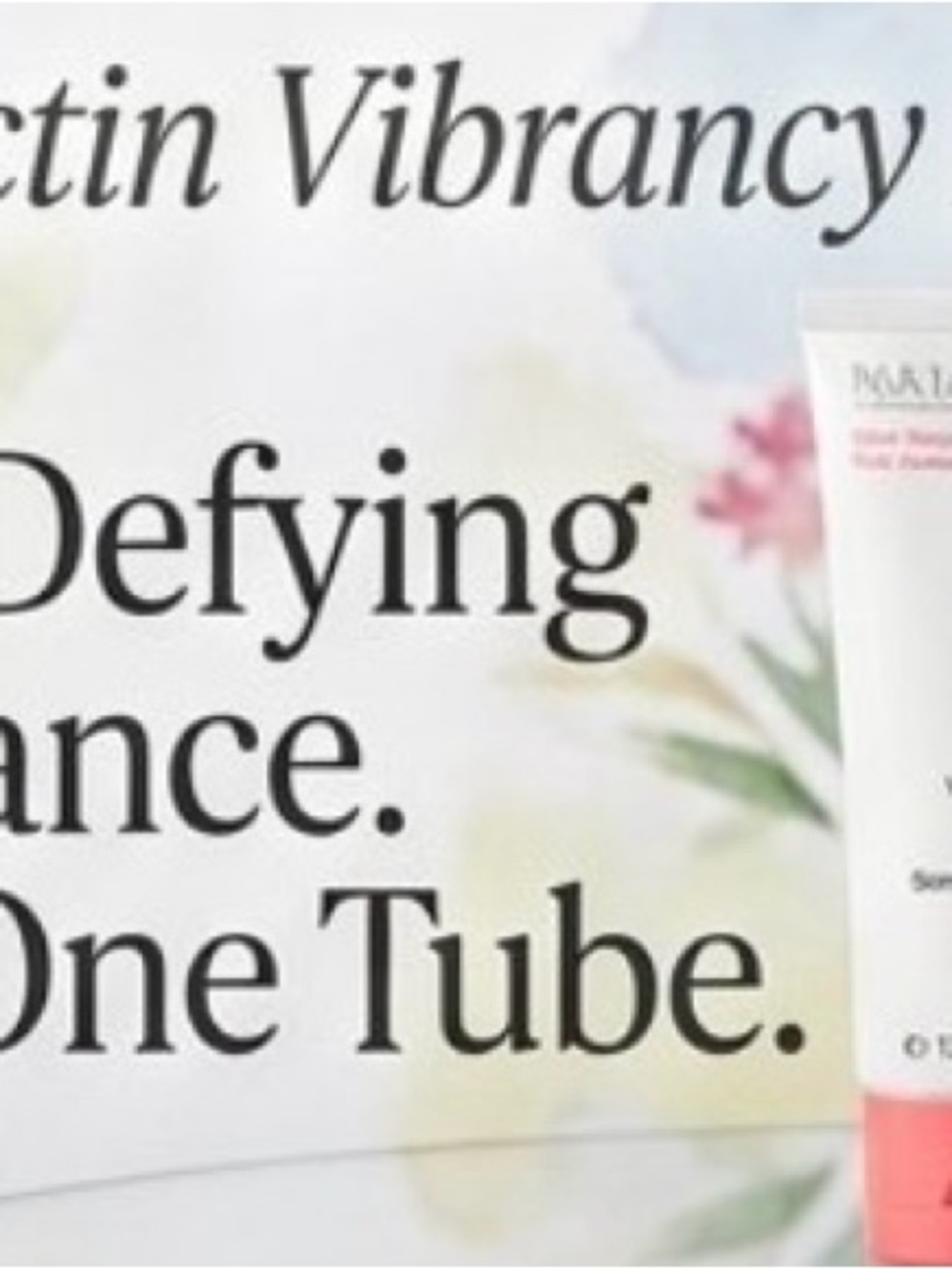 MARINA Skincare Moisturizer Tube - White and Pink Accent